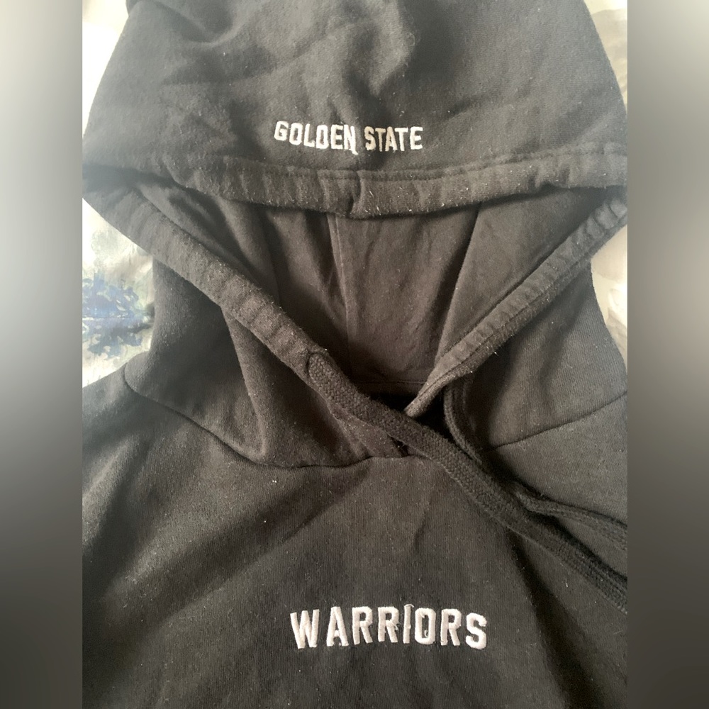 Golden State Warriors Crop Hoodie